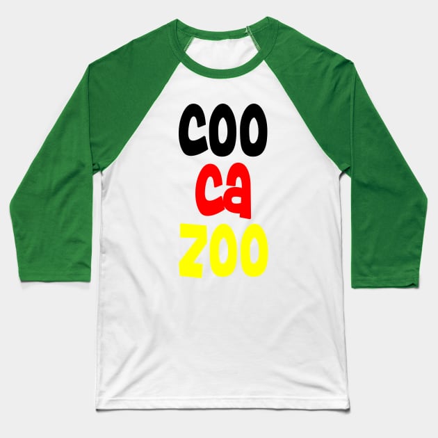 coo_ca_zoo Baseball T-Shirt by Arimasstore